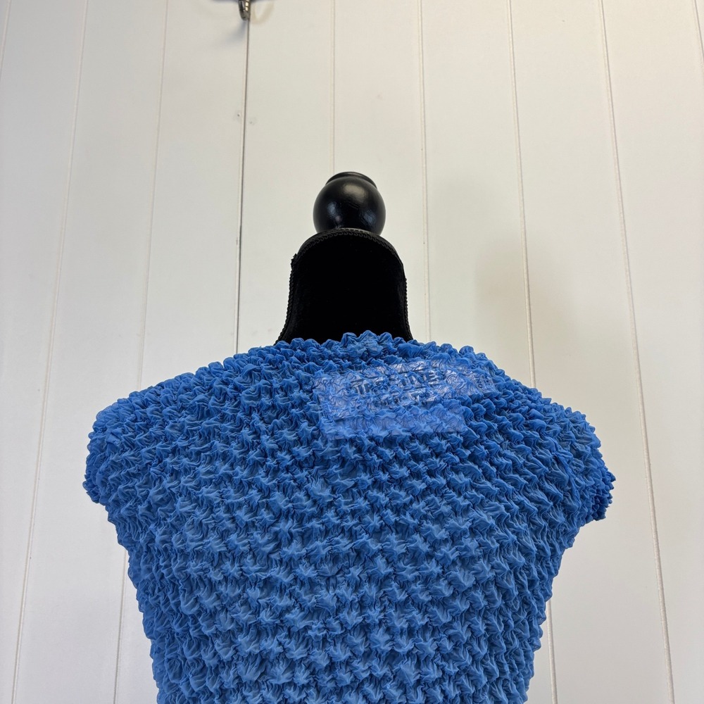 Vintage Directives 90s Y2K Popcorn Bubble Top Women One Size Ombre Mermaidcore - Picture 7 of 8